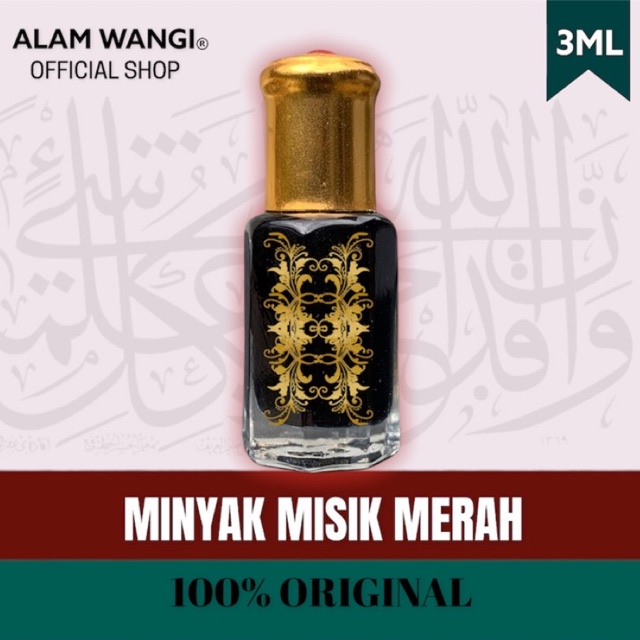 MINYAK MISIK AMBER MERAH ORIGINAL