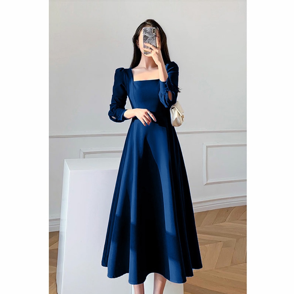 [HNFK] Dress Rani / Dress Wanita Mewah Elegant / Longdress / Dress Panjang / Dress Pesta / Atasan Wanita Casual