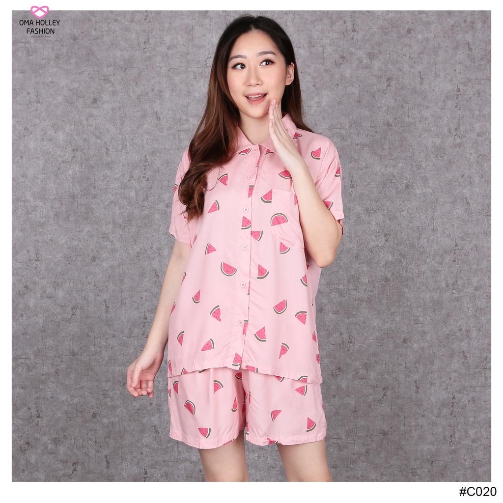 (COD) OH Fashion Piyama Cuties Set Premium #C020