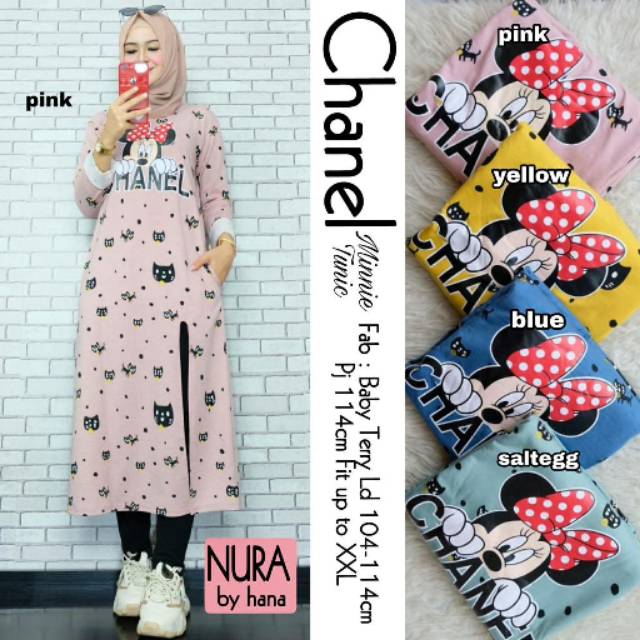 Channel Minnie Tunik