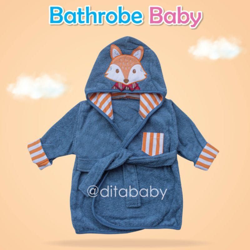 Handuk Hoodie Kimono TOWEL Batita Handuk Bayi Handuk Balita Kimono Baby handuk renang handuk jubah