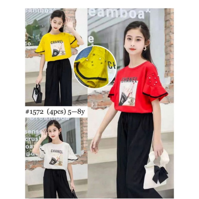 Set anak tanggung kulot prisket