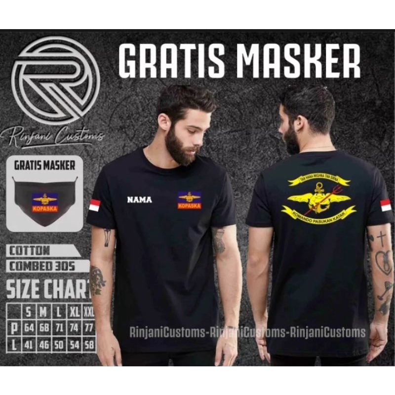 KAOS KOPASKA TERBARU-KAOS KOPASKA GRATIS NAMA-KAOS KOPASKA TANGAN PANJANG-KAOS KOPASKA TANGAN PENDEK