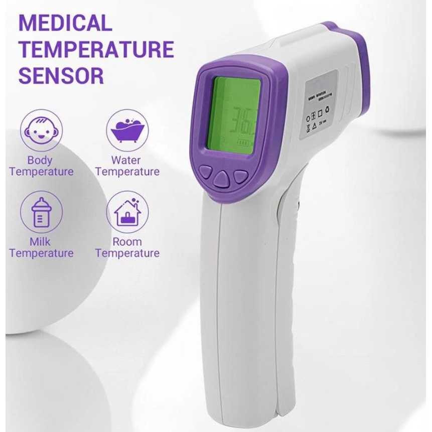 Termometer Suhu Tubuh Temperatur Sensor Digital Infrared Non Contact