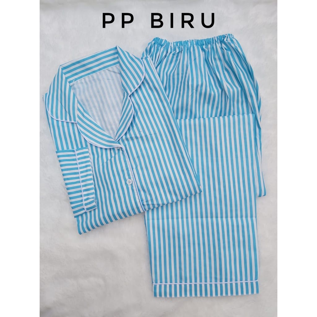 CIAHAW -BAJU TIDUR PIYAMA PP WANITA DEWASA MOTIP SALUR