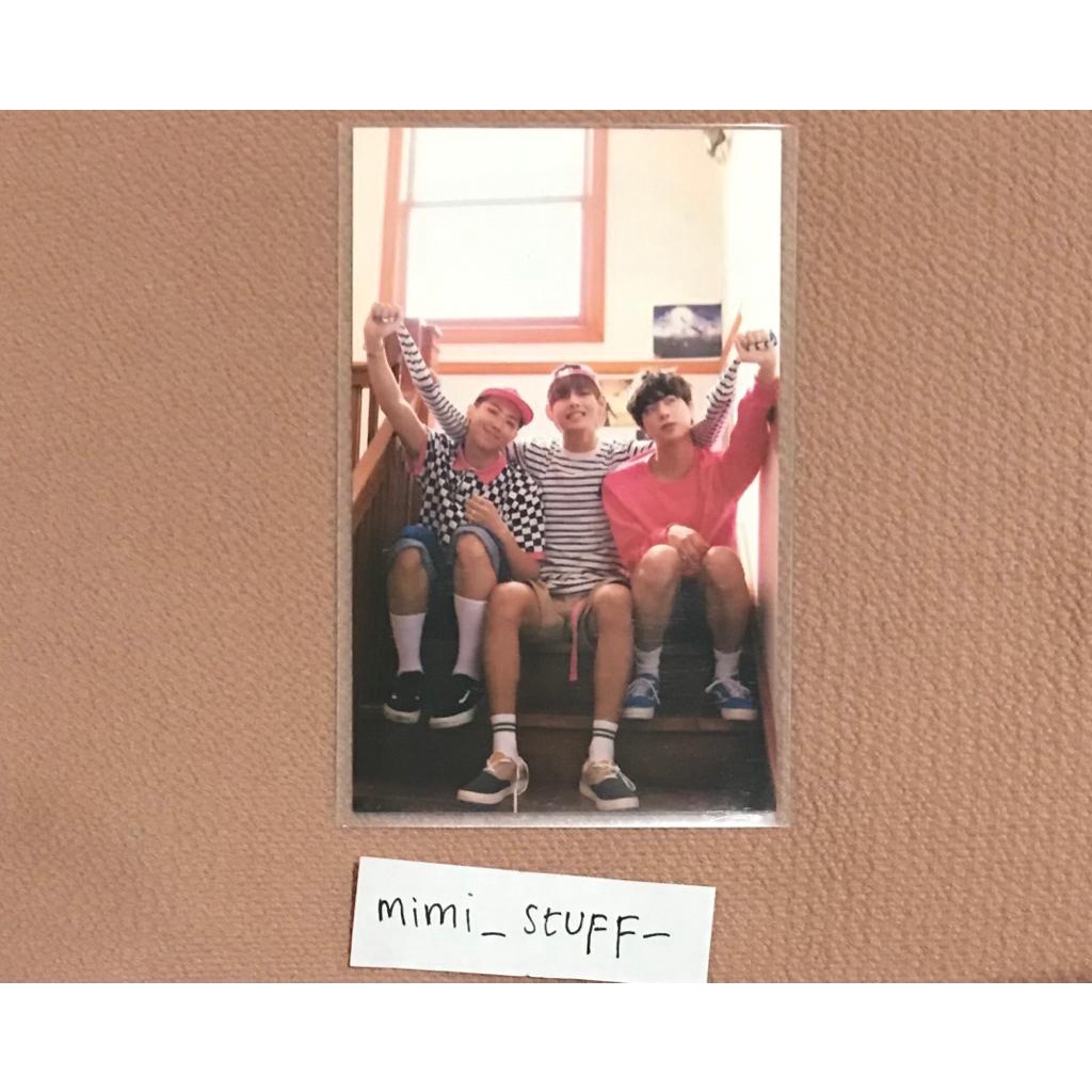 [READY STOCK] BTS RARE Photocard PC Kim Line Kim Seokjin Jin, Kim Namjoon RM, Kim Taehyung V from No