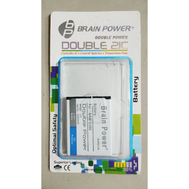 Battery batre Samsung G350 Core 1 - 8260 - 8262 Brain power