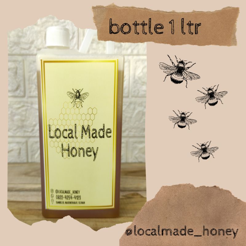 

RAW HONEY / MADU MENTAH 1 LTR