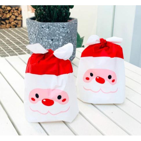 

Plastik Bungkus Cookies Motif Santa Closue Sovenir Hadiah Natal