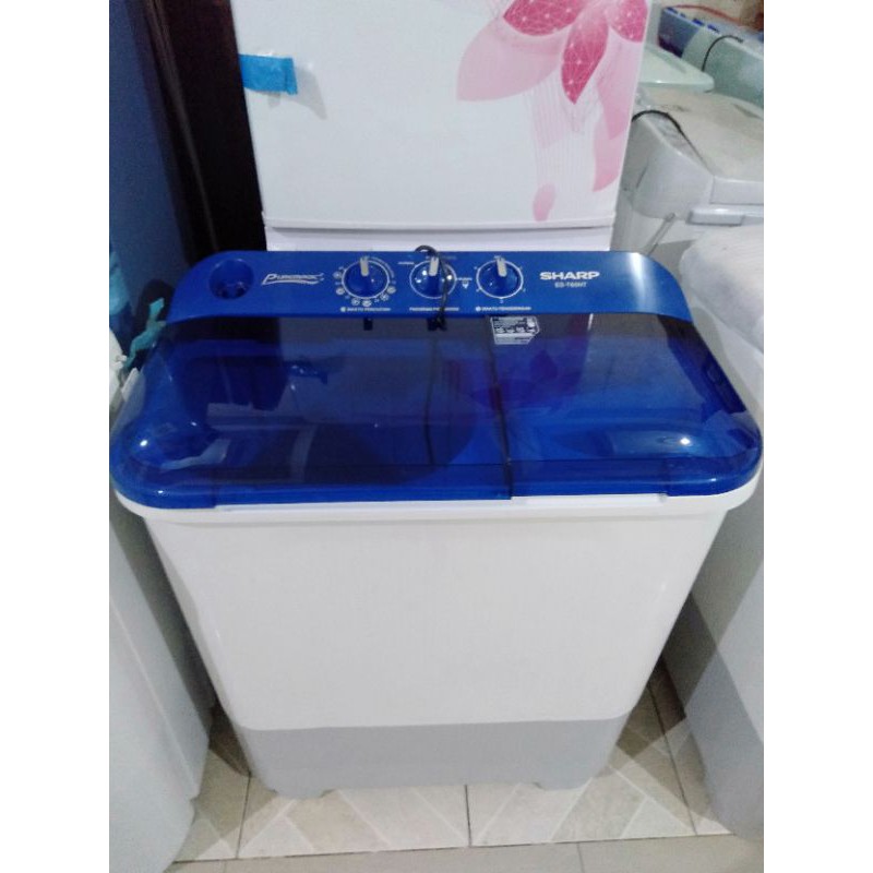 mesin cuci 2 tabung sharp ES-T75NT