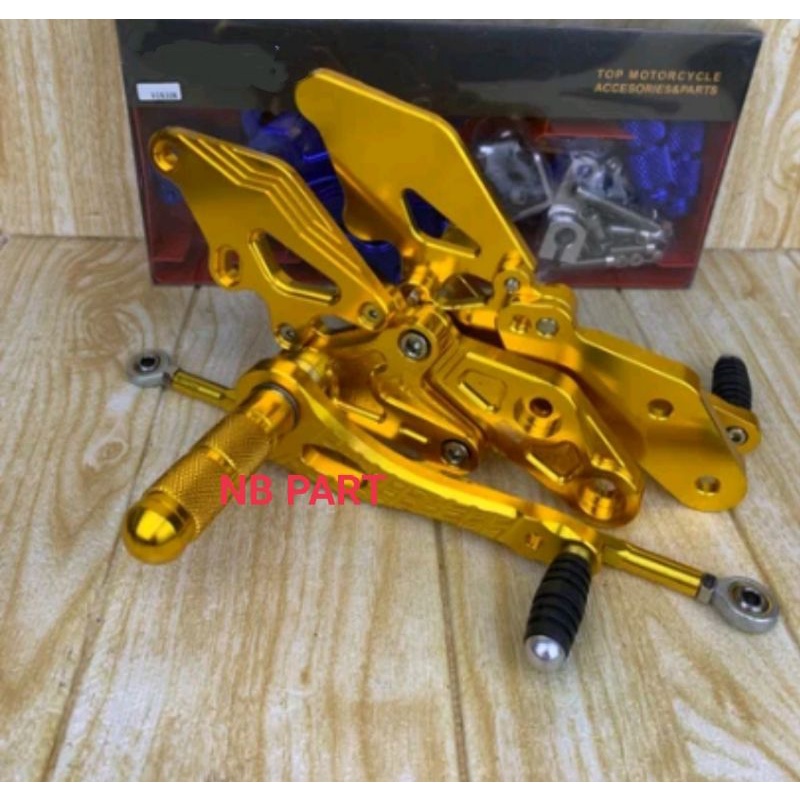 Underbone step cnc Suzuki Satria Fu 150 karbu / underbond cnc Satria fu 150 karbu