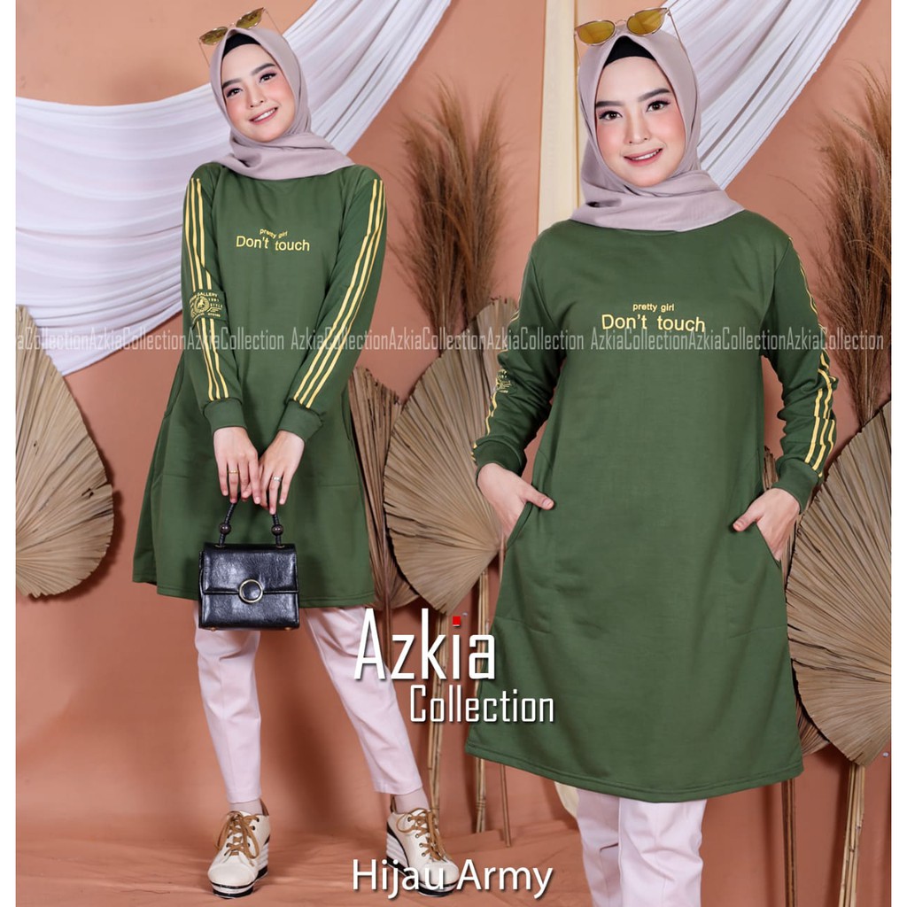 KAOS TUNIK WANITA BAHAN BABYTERRY PREMIUM