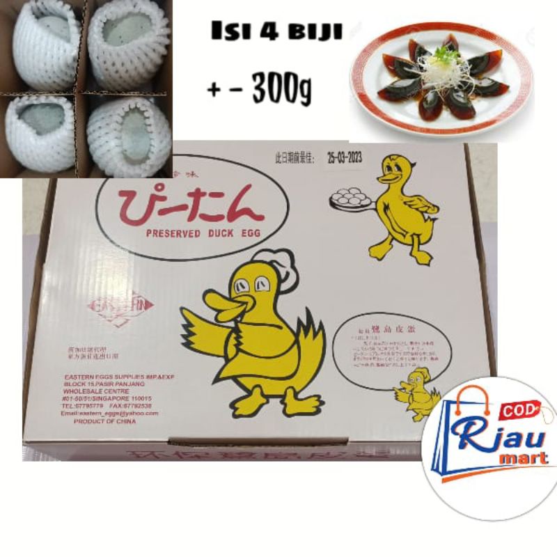 

Telur Bebek Phitan Preserves Duck Egg Eastern