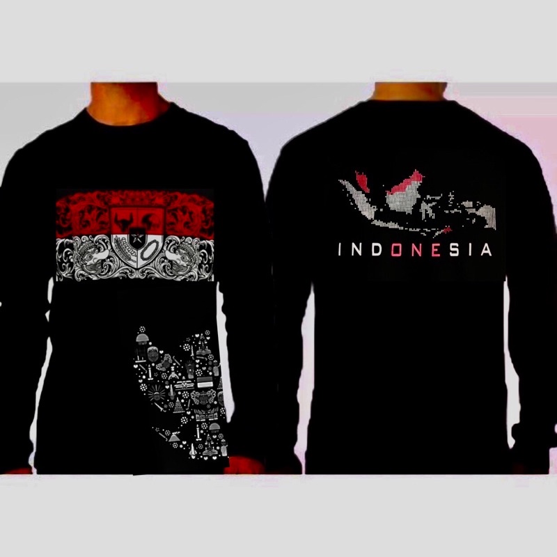 Jual Kaos Garuda New2022 Lengan Panjang Indonesia Shopee Indonesia