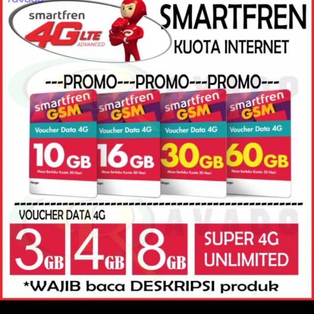 Kuota Smartfren 10 Gb