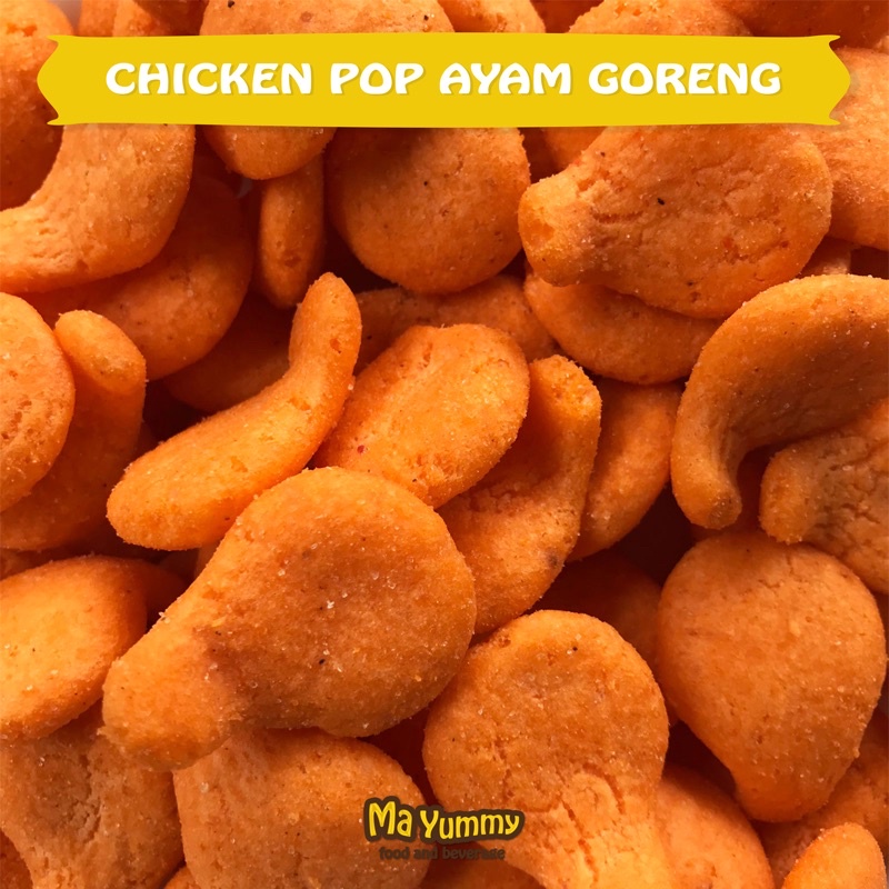 CHICKEN POP AYAM GORENG 1 DUS/ISI 5 PACK (SNACK KILOAN / CEMILAN / MURAH MERIAH / JAJANAN ENAK / MAK