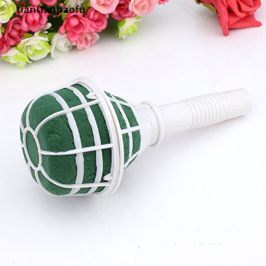 [tiantianbaofu] 6pcs Bridal Wedding Flower Decoration Bouquet Foam Holder Handle New Boutique
