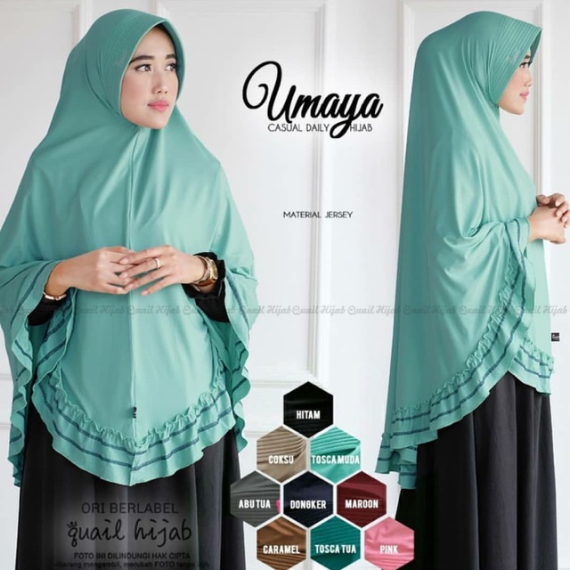 Bergo Umaya Quail Hijab