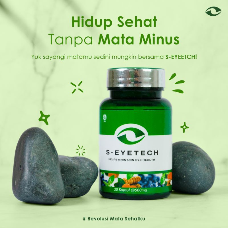 SMART VISION - S - Eyetech & S Vision Suplemen Mata Minus Silinder dan Plus