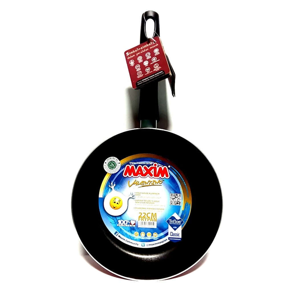 Maxim Valentino Fry Pan Teflon 22cm – VAL22FP