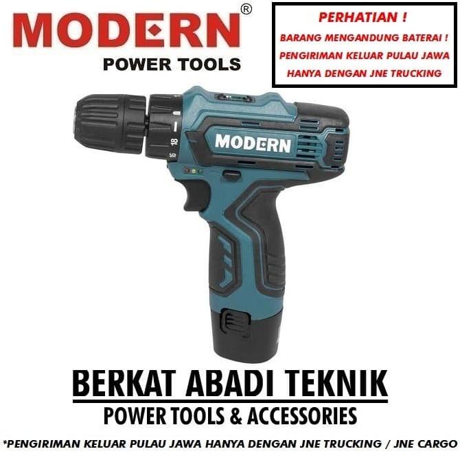 Modern M-12V Bor Cordless Drill Baterai Tangan Charger Cas M12V Mesin Termurah