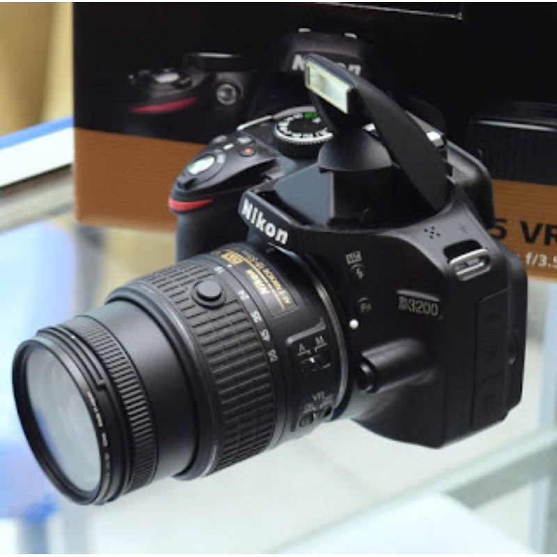 Kamera DSLR Nikon D3200 Kit 18-55mm VR2 Bekas Second