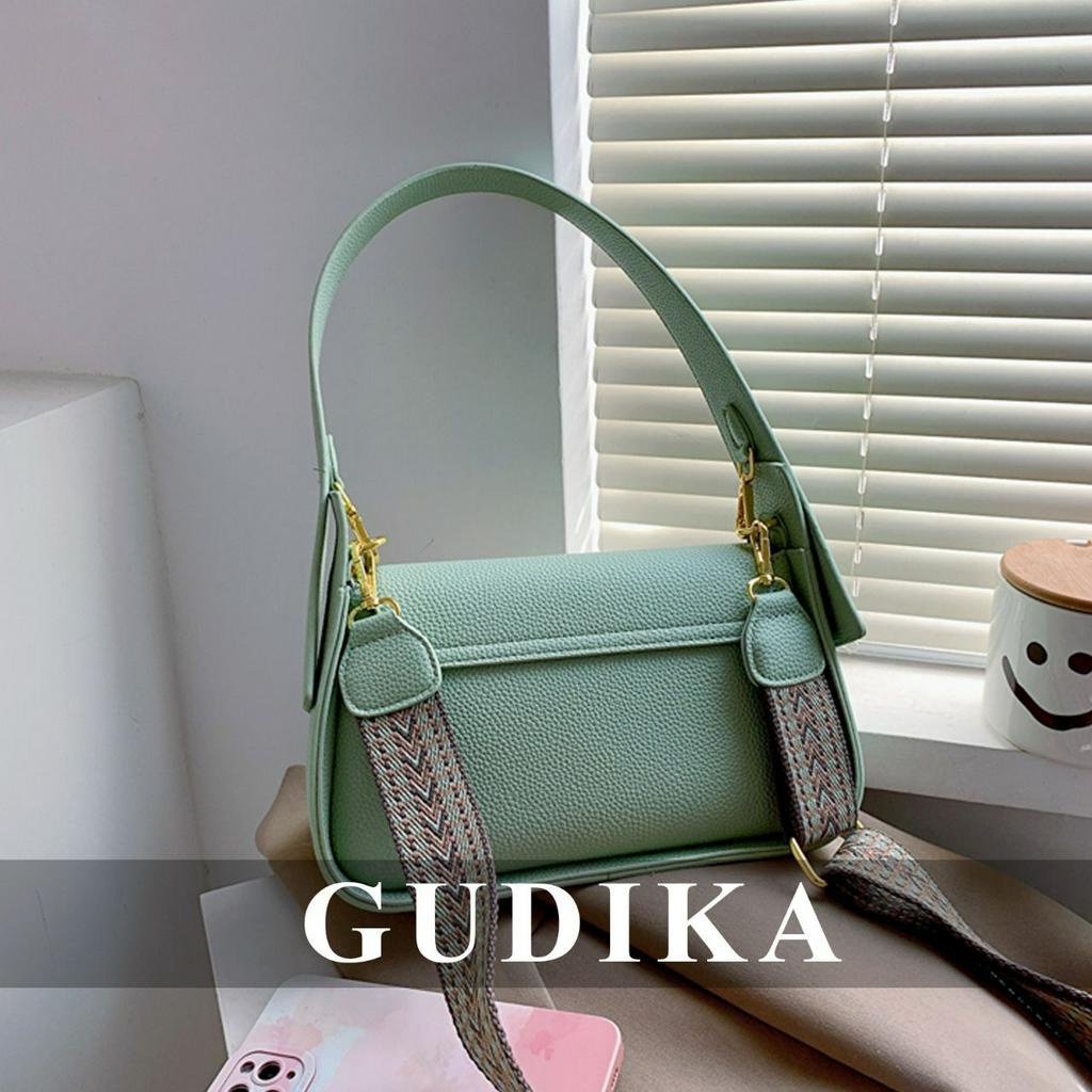 Tas GUDIKA Clara 5327 -Shoulder Bag Tas Wanita Kulit OOTD Harian Korea Style | Tas Bahu | Tas Selempang | Edisi Gudika