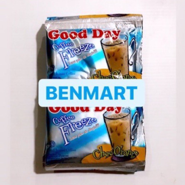 

Good Day Freeze ChocOrange 1 Renceng 10 Sachet - Goodday Choc Orange Choco Orange Jeruk Dingin