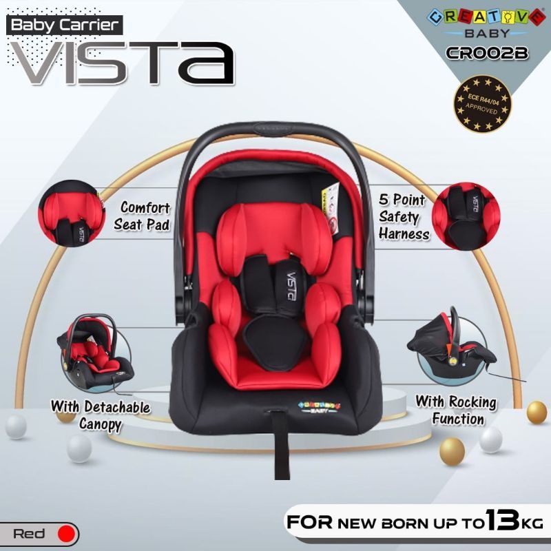 Car Seat Creative Baby Vista Baby Carrier CR001B Kursi Bayi Perlengkapan Bayi