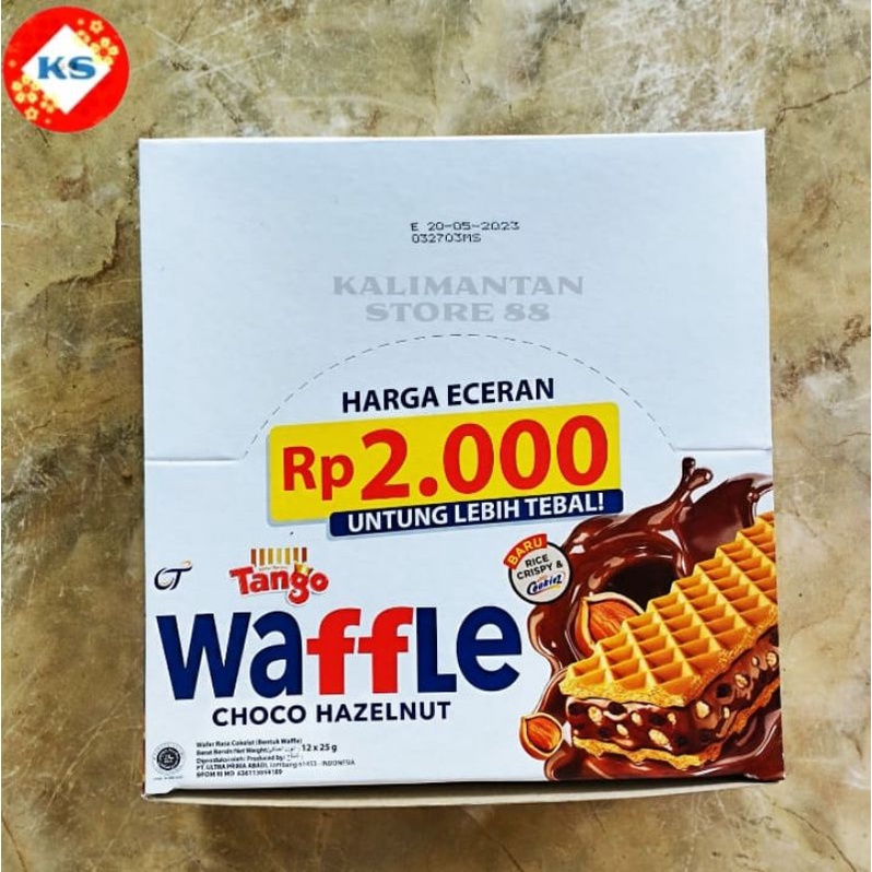 

Wafer Tango Waffle Choco Hazelnut 1 Pak @25 gr