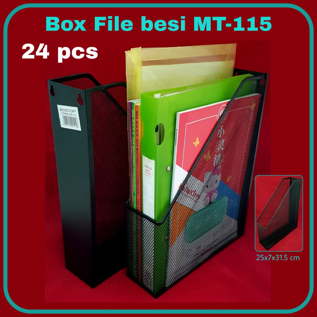 

ILP Box File Besi 1 susun MICROTOP MT-115 / Box Keranjang/Box Dokumen