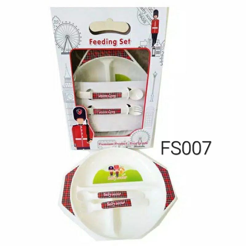 Baby scotts feeding set/perlengkapan makan bay