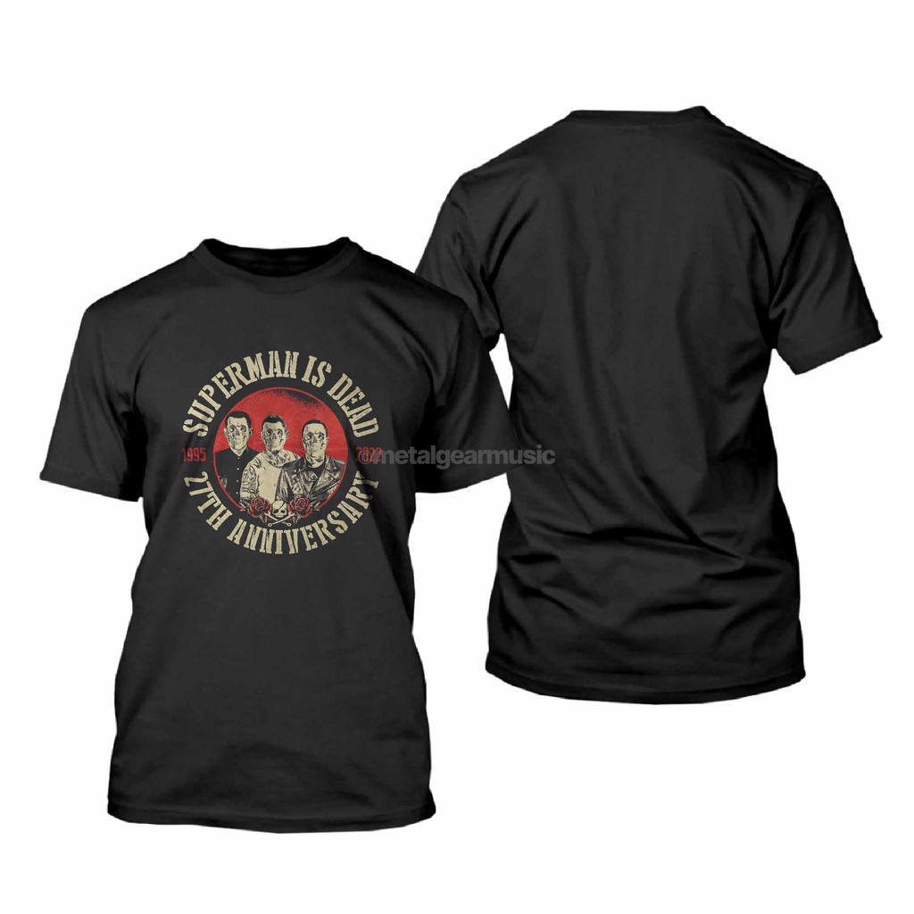 Original Superman Is Dead - 27Th Black Tshirt