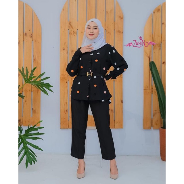 ZAHIN ORI LIANA set // Set Celana // Set Wanita // Set Cel