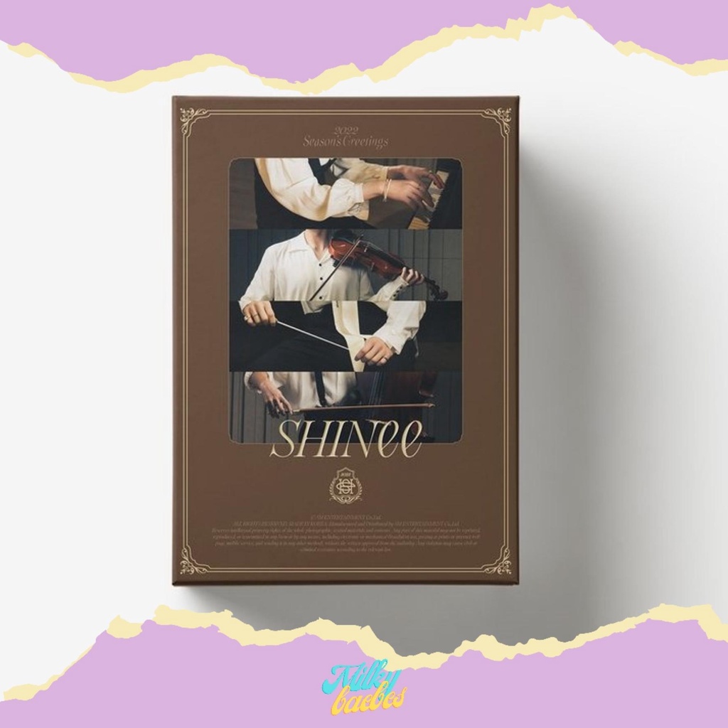 ✨[READY STOCK MILKYBAEBES (baca desc box)] Season's Greeting SHINee 2022 x SM Town & Store✨ PACKAGE 