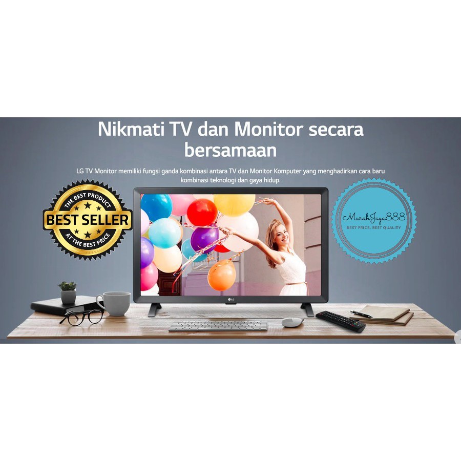 LG LED TV DIGITAL 24 Inch 24TL520V-PT Monitor TV 23.6” - NEW 2021