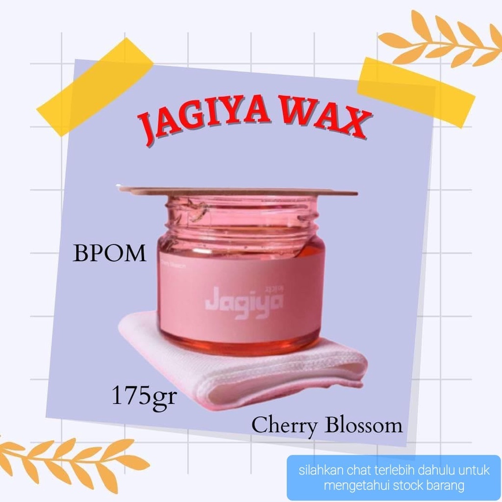 JAGIYA SUGAR WAXING PENCABUT / PENGHILANG BULU RAMBUT HAIR REMOVAL