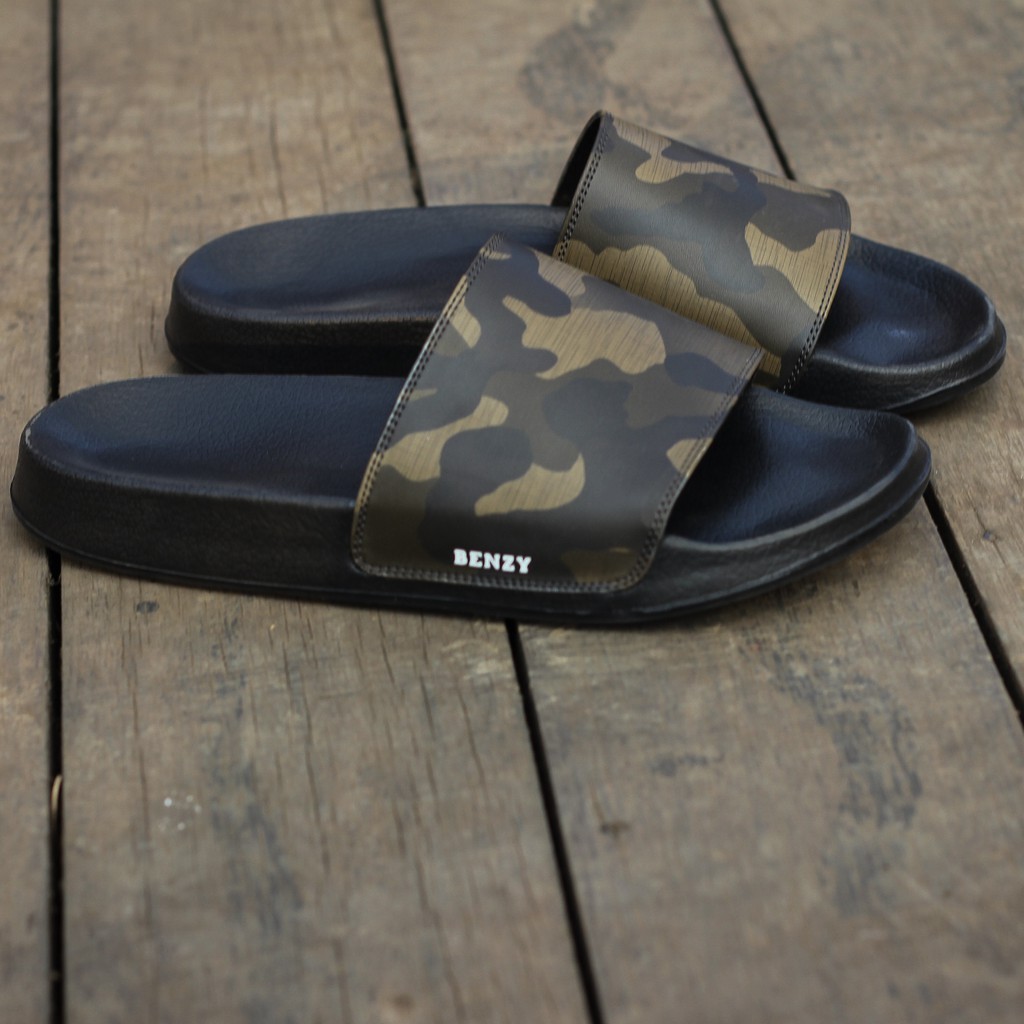 ARMO BROWN |FORIND x BENZY| Sandal EVA Ringan Slop Jepit Santai Simple Pria/Men Sendal Footwear