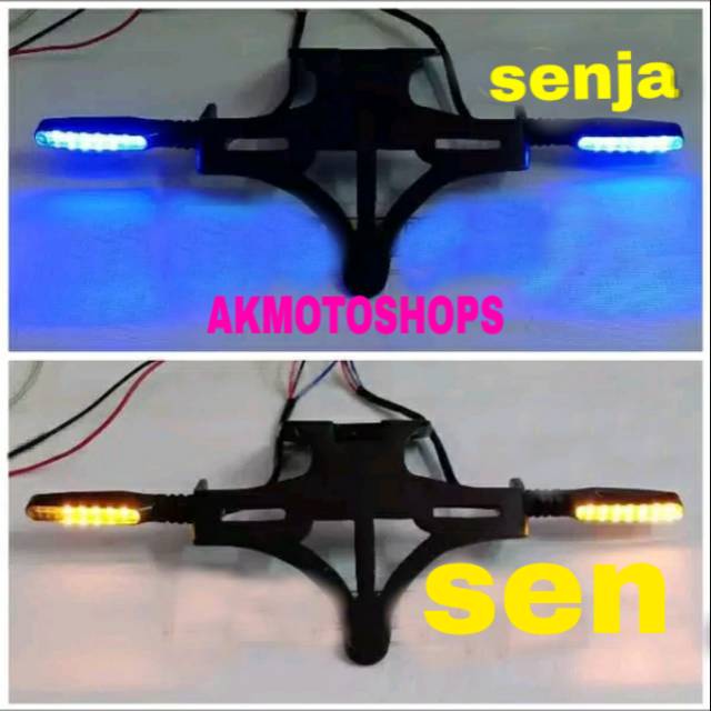 Tail tidy includ sen led yamaha R15 new, r15 old, cbr150r, cbr250rr, ninja 250 fi, R25, gsx, dll