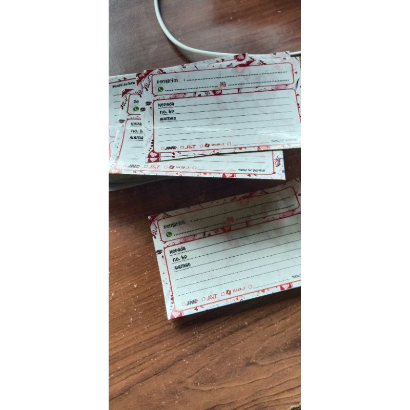 

sticker pengiriman / label pengiriman / kertas pengirim olshop / online shopping / dropsir /reseller