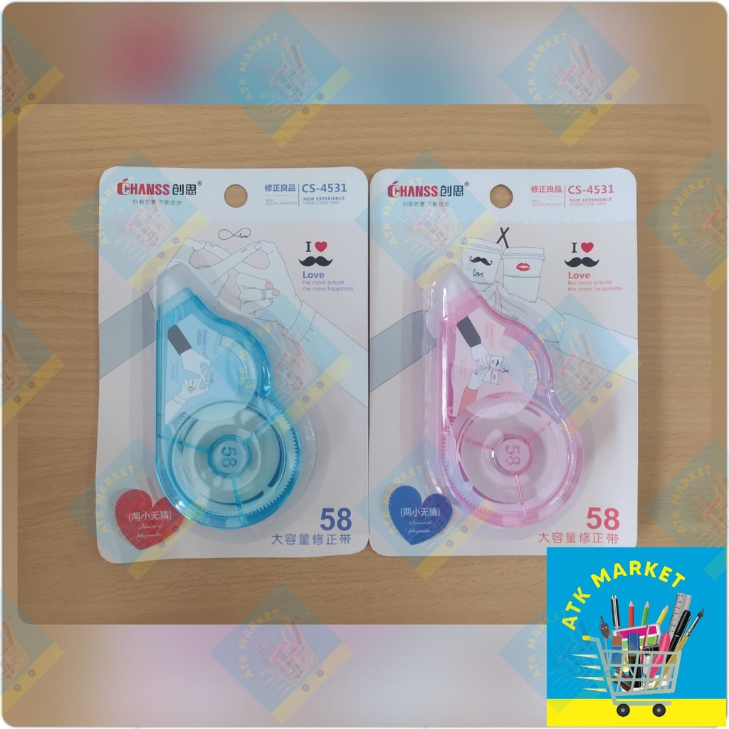 

TIP EX Kertas / Correction Tape Besar Karakter CS4531