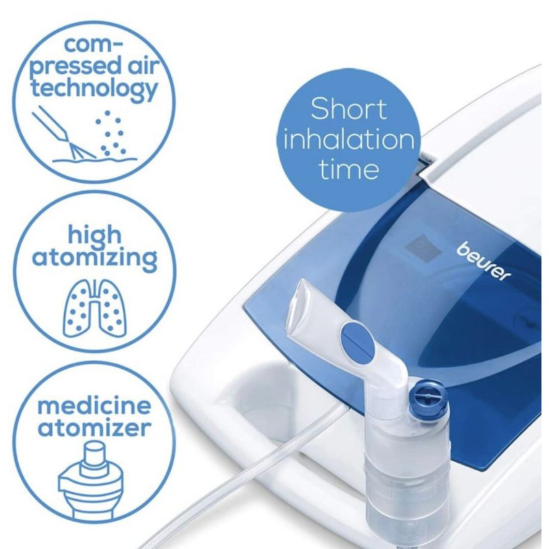 Nebulizer Compressor Original Beurer IH 21 / Alat Bantu Terapi Uap Pernafasan Beurer IH21