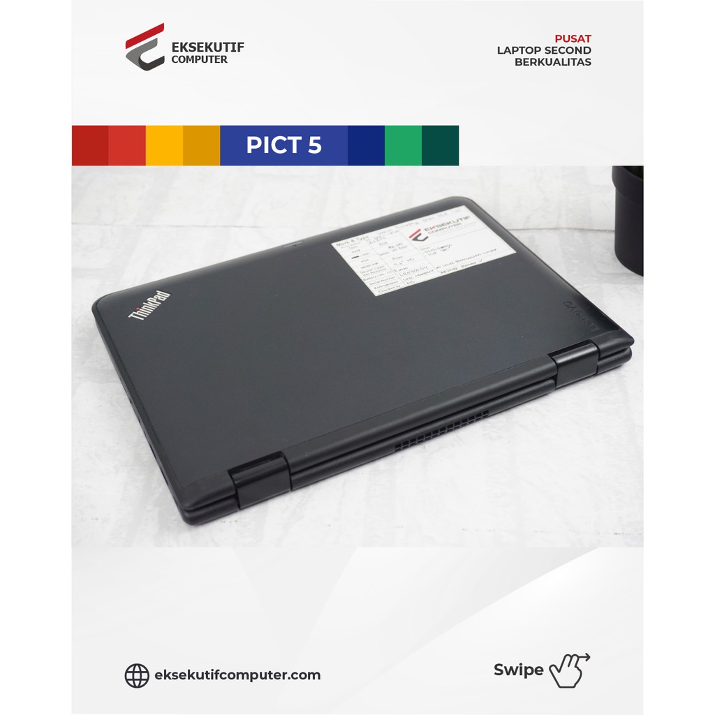 LAPTOP ULTRABOOK MURAH LENOVO THINKPAD YOGA 11E CORE I3 RAM 8GB SSD 256GB-4