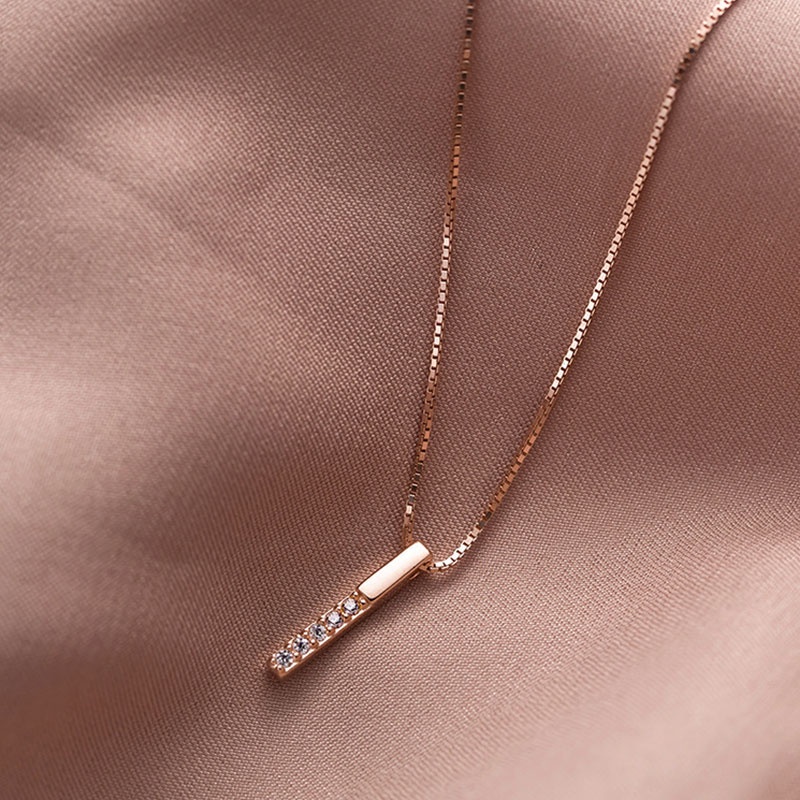 [✅READY STOCK] Korea Kalung Gaya Minimalis Geometris Panjang Wanita Rantai Klavikula Liar  Penjualan Panas Mode