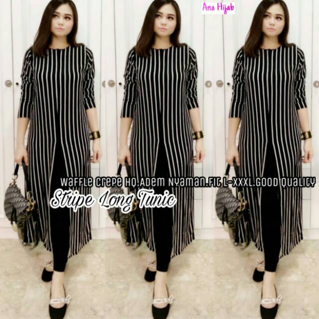 Stripe long Tunik