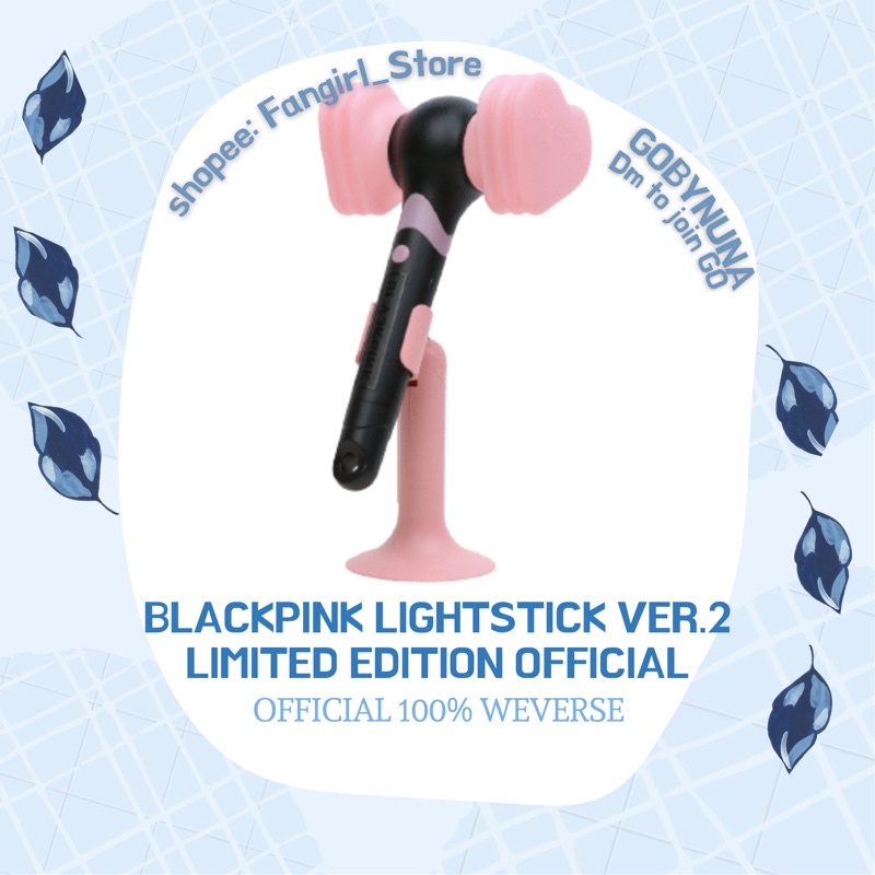 [PO 🇰🇷] OFFICIAL BLACKPINK LIGHTSTICK VER 2 LIMITED | LS KPOP BLACK PINK ORIGINAL 100% WEVERSE