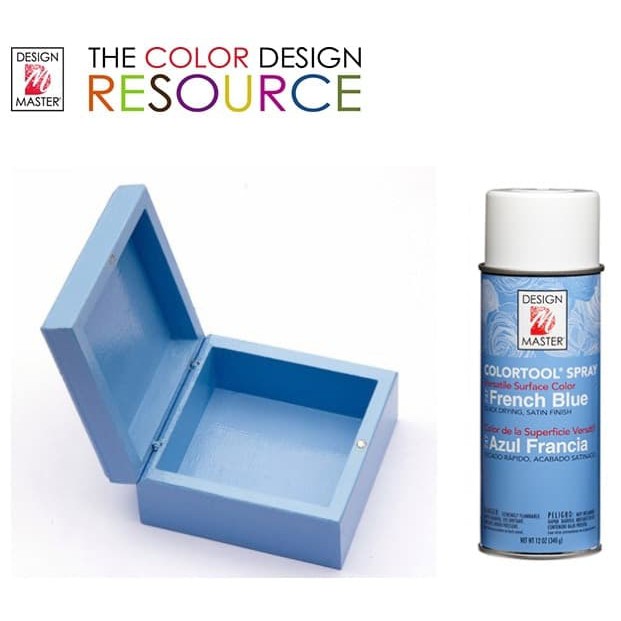 Design Master French Blue 747 Semprotan Bunga Biru Pilox Bunga rose