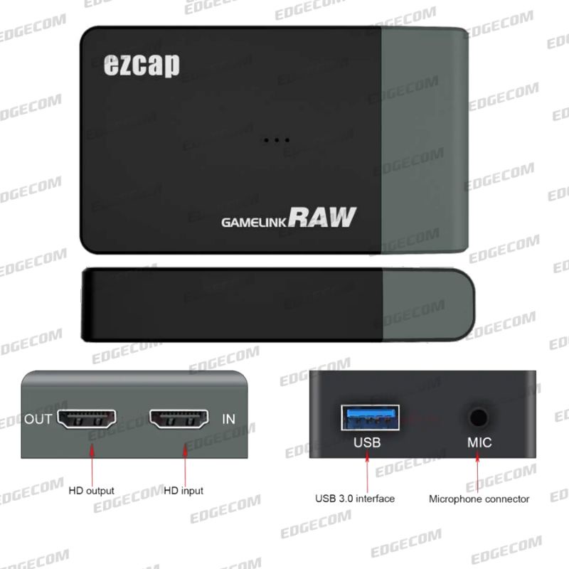 EZCAP 261M USB 3.0 HDMI HD Video Capture 4K GAMELINK RAW / EZCAP261M