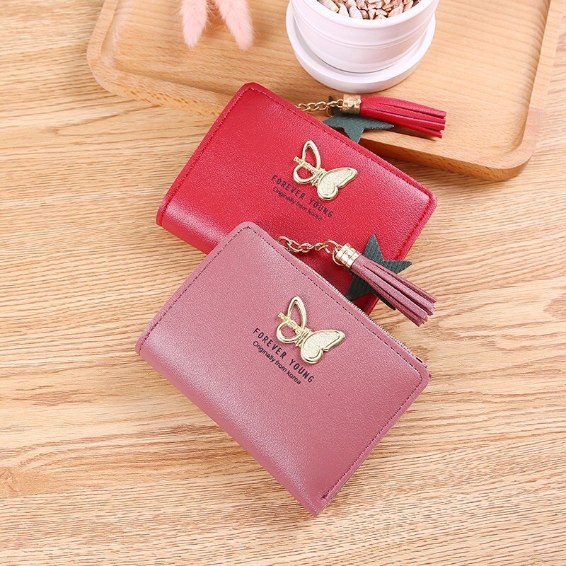 DOMPET LIPAT FOREVER YOUNG TASSEL KUPU-KUPU