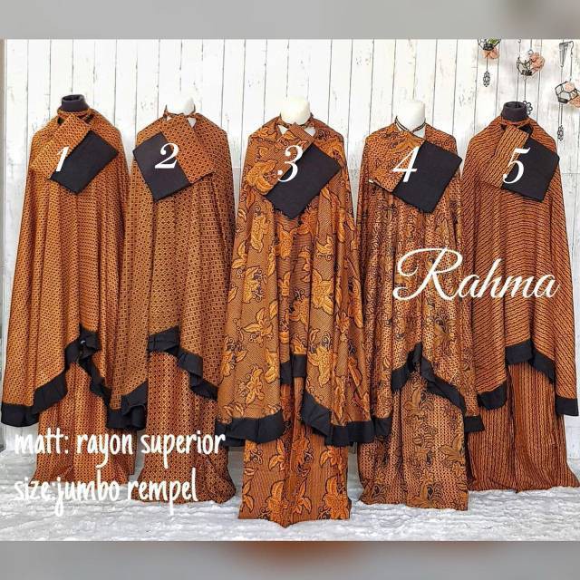 Zola Batik Mukena Batik Rahma